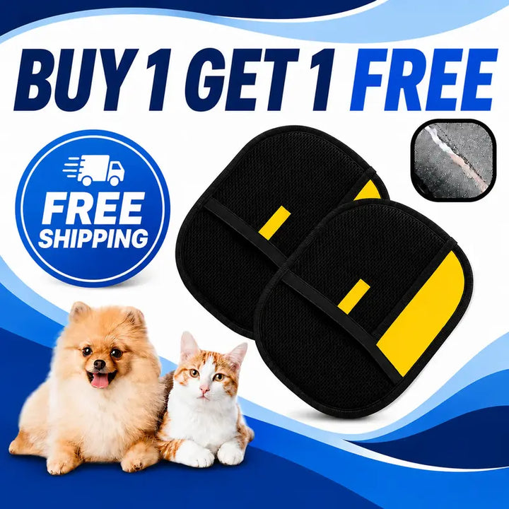 Magic Pet Hair Remover Glove – 2PCS
