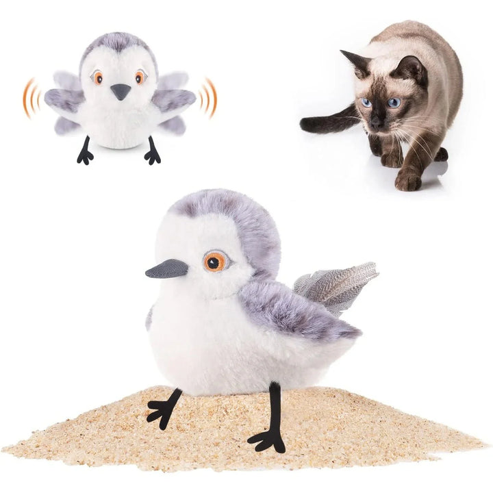Interactive Flapping Bird Cat Toy