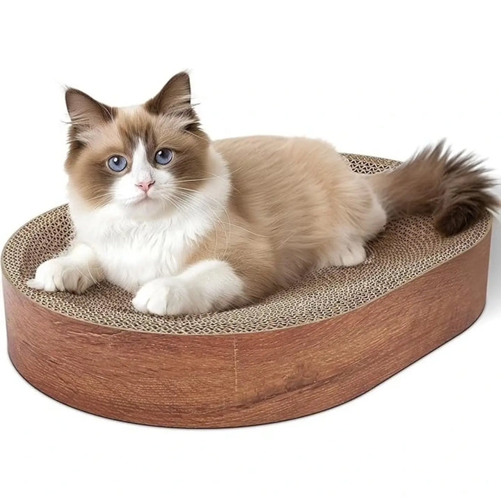 Oval Cat Scratcher Bed