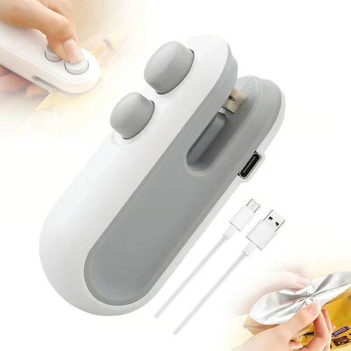 Mini Bag Sealer with Cutter and Magnet