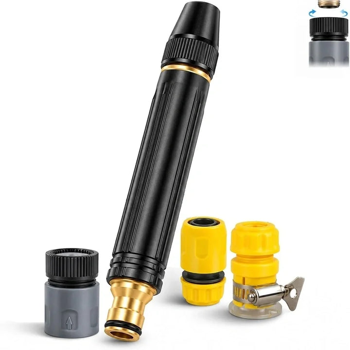 High Pressure Hose Nozzle, 7 Inch Garden Hose Sprayer with 3/4 GHT